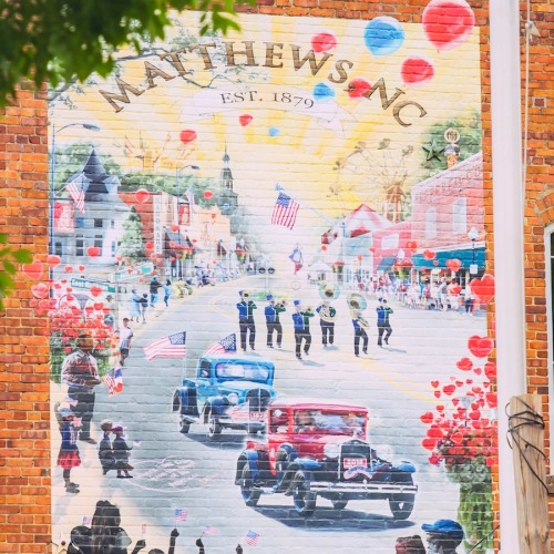 Love where you live a brick wall with a murrell